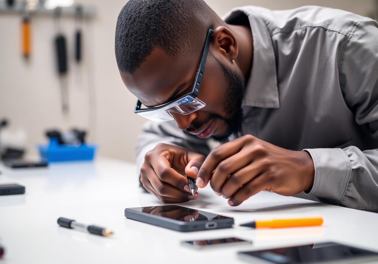 Mobile and laptop repair training